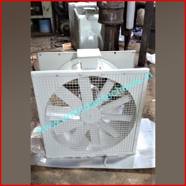 SQUARE TYPE AXIAL FAN FOR WEATHERPROOF APPLICATIONS